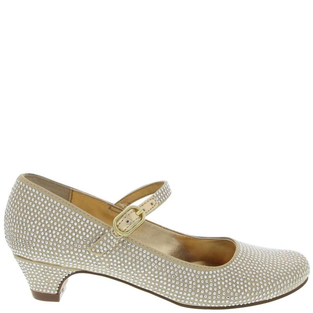 NEW NINA KIDS girls zelia shoes in gold